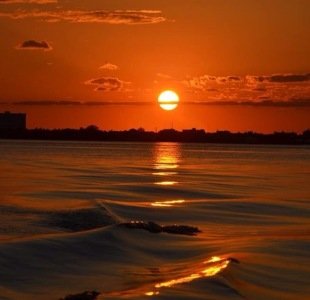 Tramonto dalla Biscayne Bay