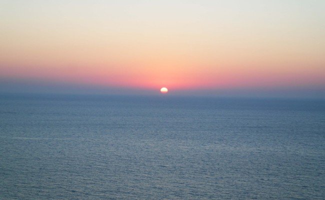 Tramonto dal faro di Akrotiri